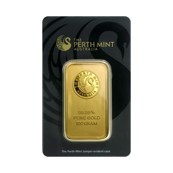100 Gramm Goldbarren Perth Mint (Kangaroo)