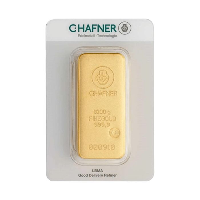 1 Kilogramm Goldbarren C.HAFNER