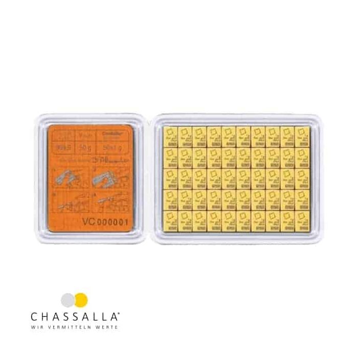 50x1g-Goldbarren-CombiBar-Valcambi