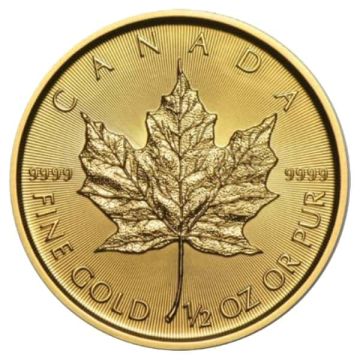 1/2 Unze Maple Leaf Goldmünze (CAN 2025)