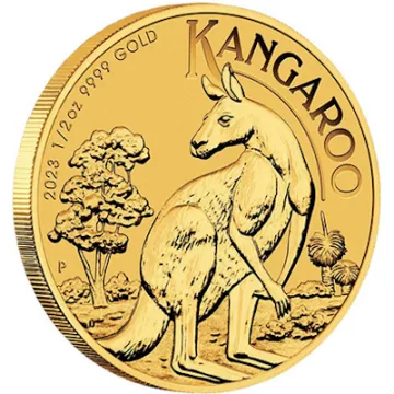 1/2 Unze Australian Kangaroo Goldmünze (AUS 2025)