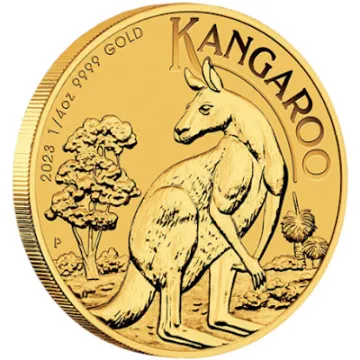 1/4 Unze Australian Kangaroo Goldmünze (AUS 2025)
