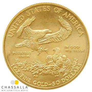 1 Unze American Eagle Goldmünze (USA div.)