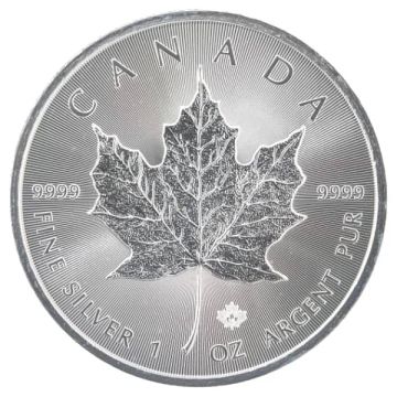 1 Unze Maple Leaf Silbermünze (CAN 2025)