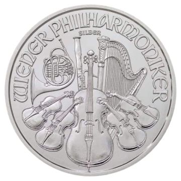 1 Unze Wiener Philharmoniker Silbermünze (AUT 2025)