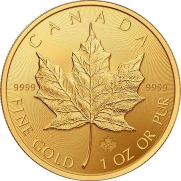 1 Unze Maple Leaf Goldmünze (CAN div.)