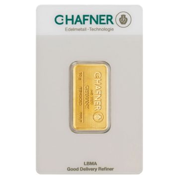 10 Gramm Goldbarren C.HAFNER