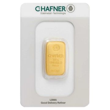 250 Gramm Goldbarren C.HAFNER