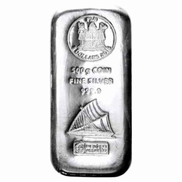 500 Gramm Argor-Heraeus Silber Münzbarren (div.)