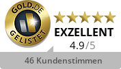GOLD.DE gelistet | Bewertung: EXZELLENT